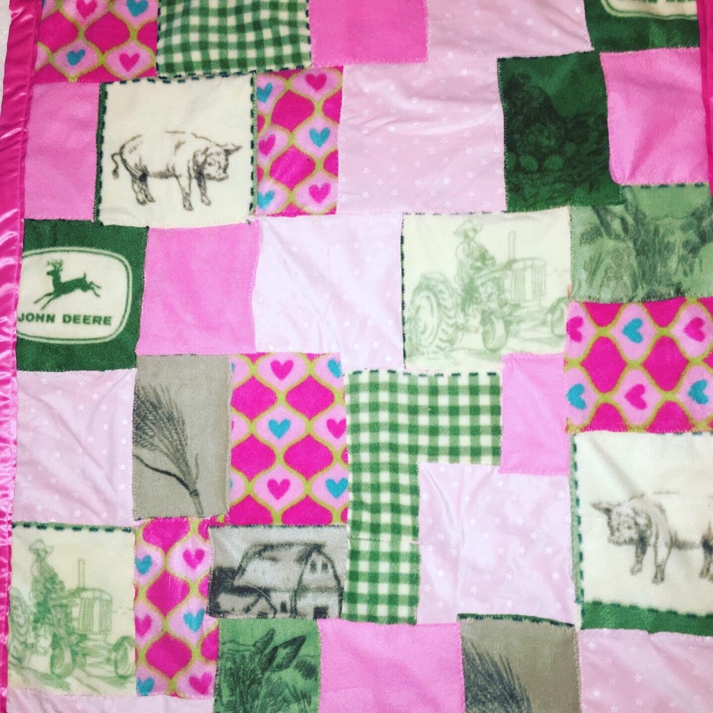 Infant/Toddler Girls Country Theme Blanket
